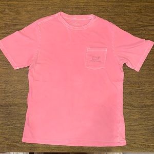 Boys Vineyard Vines Pink vintage-like tee